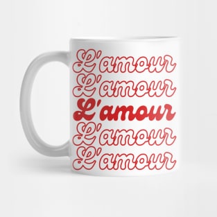 Love in French For Lovers Mug